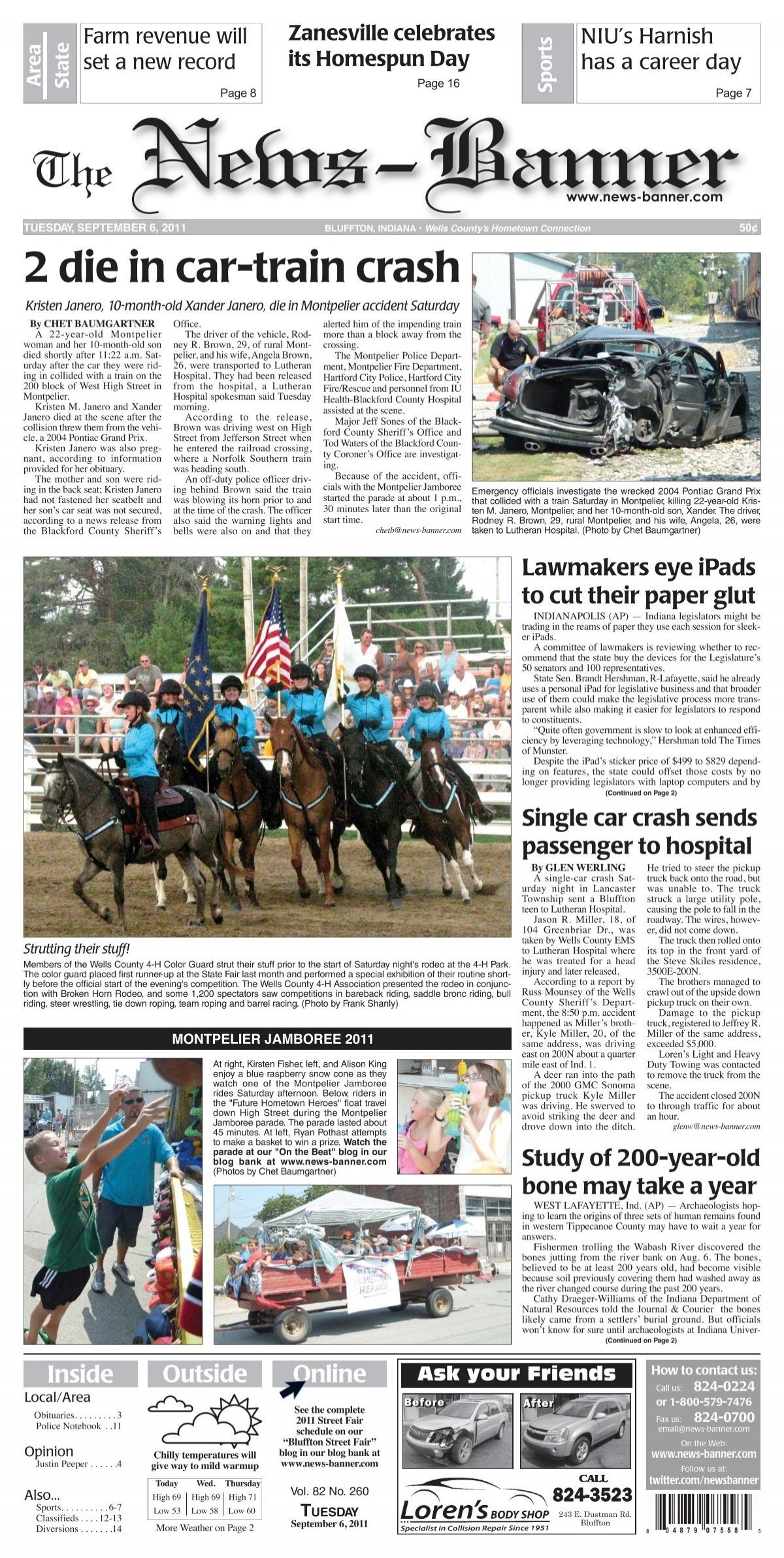 1 2 MON FRI indd Bluffton News Banner 1 2 MON FRI indd Bluffton News Banner