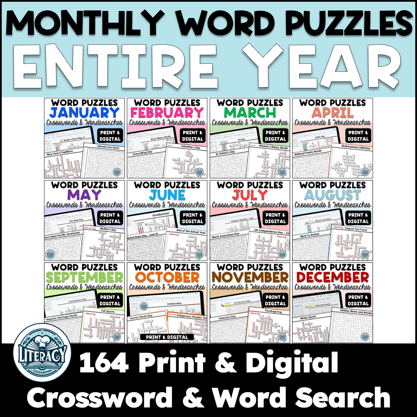 Crosswords And Word Searches Printable Crosswords And Word Searches Printable