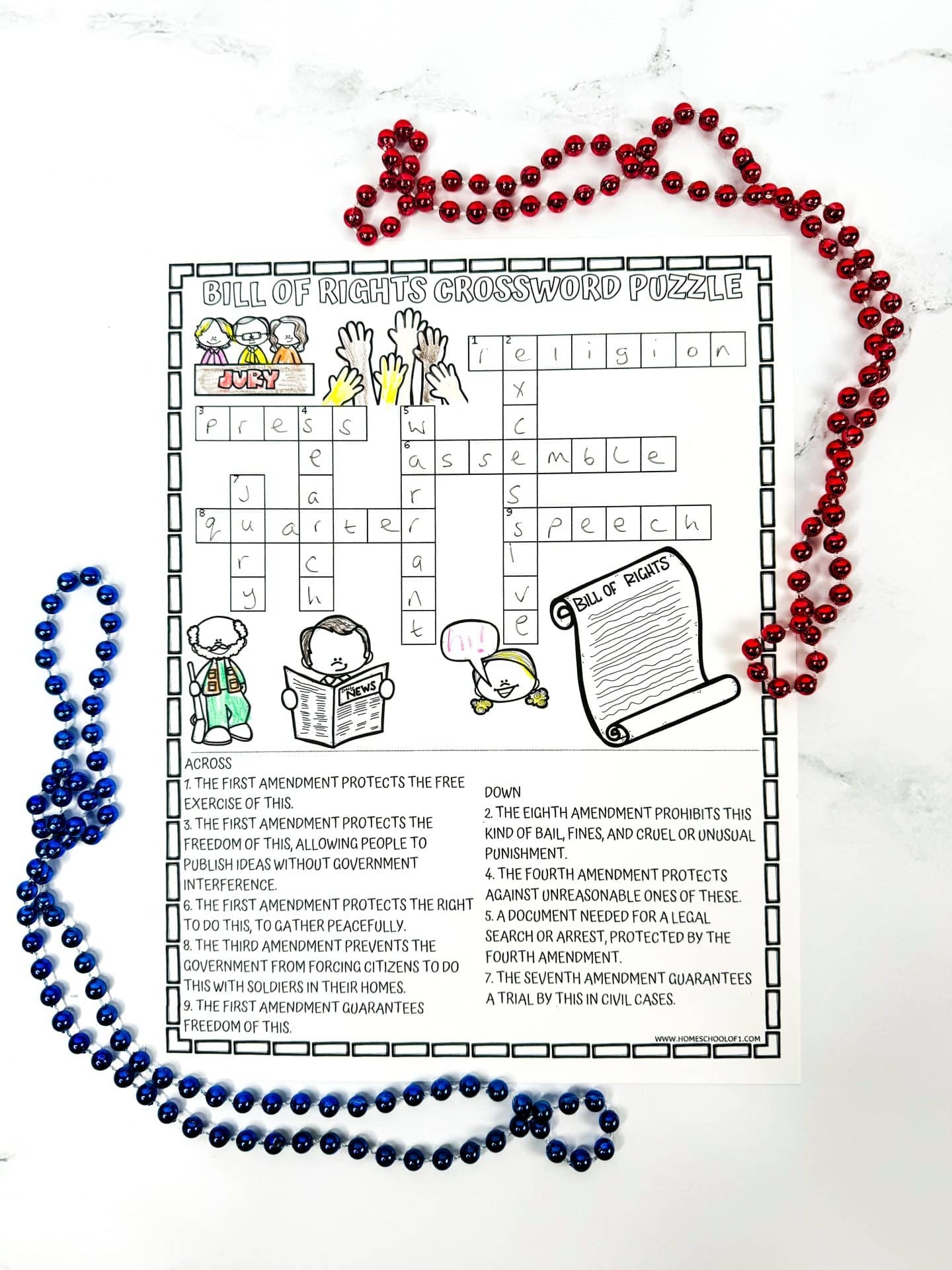 17 Themed Free Printable Crossword Puzzles For Kids 17 Themed Free Printable Crossword Puzzles For Kids