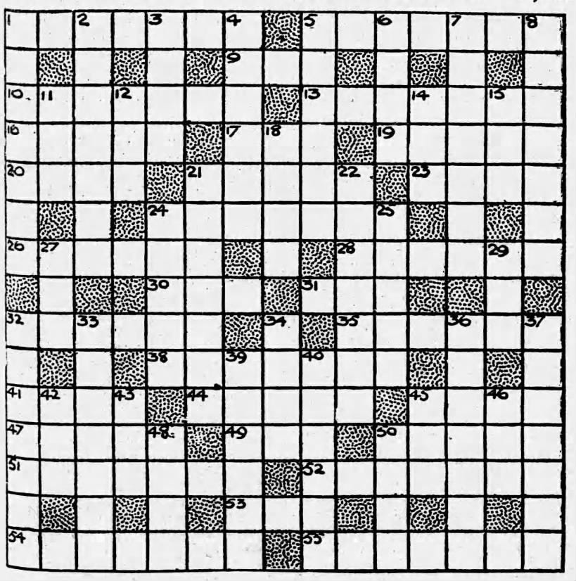 1933 The Year In Crosswords 2 Of 2 T Campbell s Grid 1933 The Year In Crosswords 2 Of 2 T Campbell s Grid