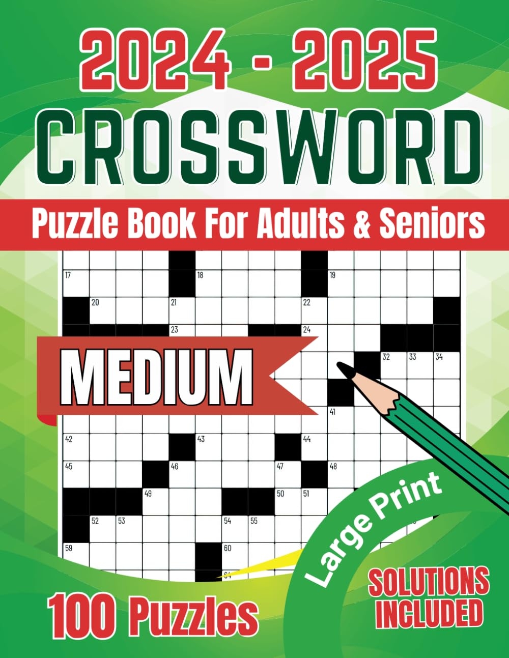 Printable Crossword Puzzles for Adults Large Print
