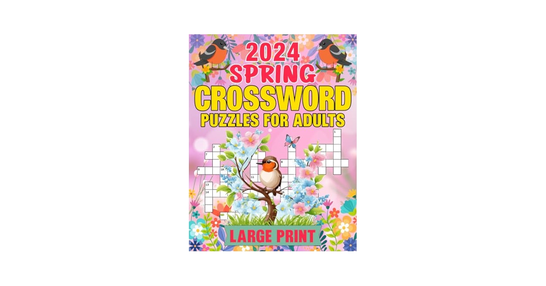 2024 Spring Crossword Puzzles For Adults Large Print Crossword Puzzles Book For Adults Seniors Large Font Easter Spring Themed Puzzle Spears William S 9798877718654 Amazon Books 2024 Spring Crossword Puzzles For Adults Large Print Crossword Puzzles Book For Adults Seniors Large Font Easter Spring Themed Puzzle Spears William S 9798877718654 Amazon Books