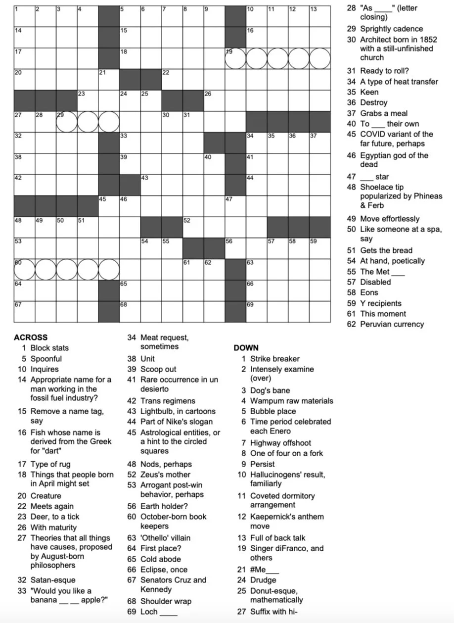 A PUZZLE By LEE BECKWITH BULLSHIT LIT A PUZZLE By LEE BECKWITH BULLSHIT LIT