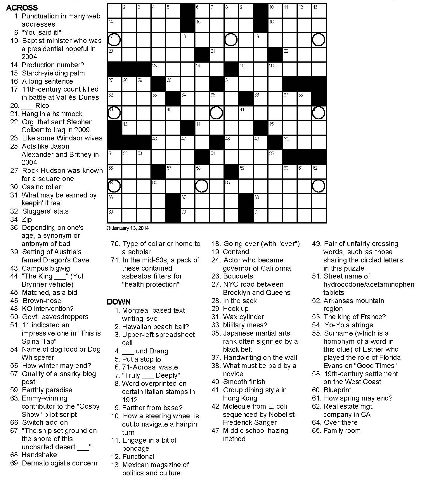A Tribute To N C Wyeth Crossword Puzzle