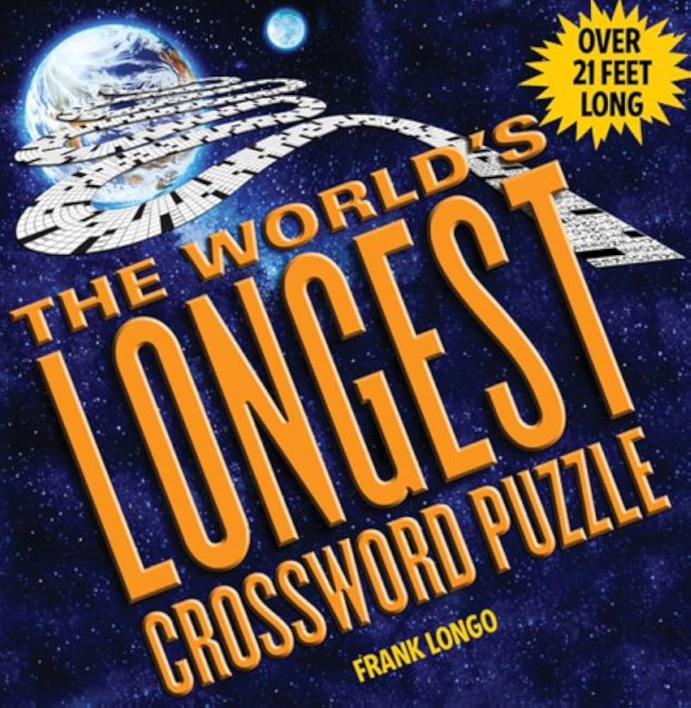 Amazon The World s Longest Crossword Puzzle Longo Frank Amazon The World s Longest Crossword Puzzle Longo Frank