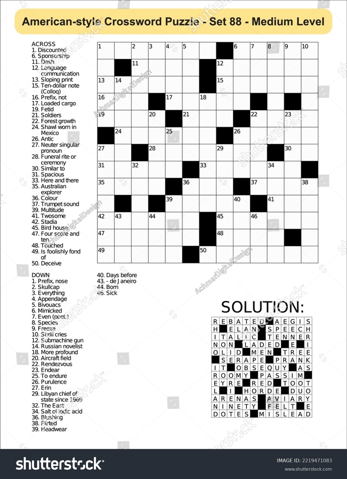 American style Crossword Puzzle Game 13 X Stock Vector Royalty Free 2219471083 Shutterstock American style Crossword Puzzle Game 13 X Stock Vector Royalty Free 2219471083 Shutterstock