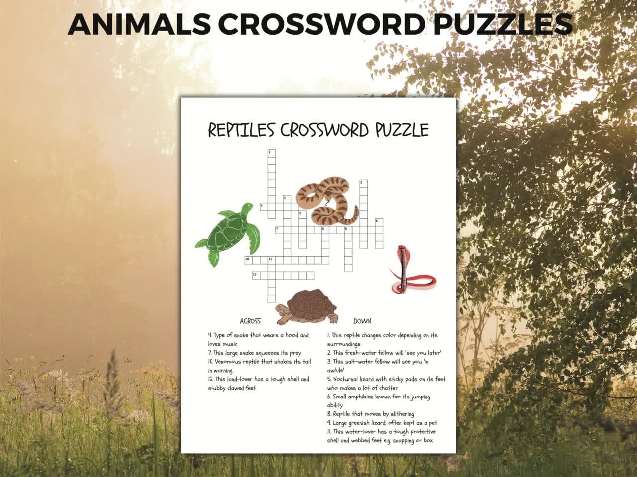 Animal Crossword Puzzle For Kids Kids Crossword Printable Children s Puzzles Activity Sheets For Rainy Day Fun Family Game Night Etsy Animal Crossword Puzzle For Kids Kids Crossword Printable Children s Puzzles Activity Sheets For Rainy Day Fun Family Game Night Etsy