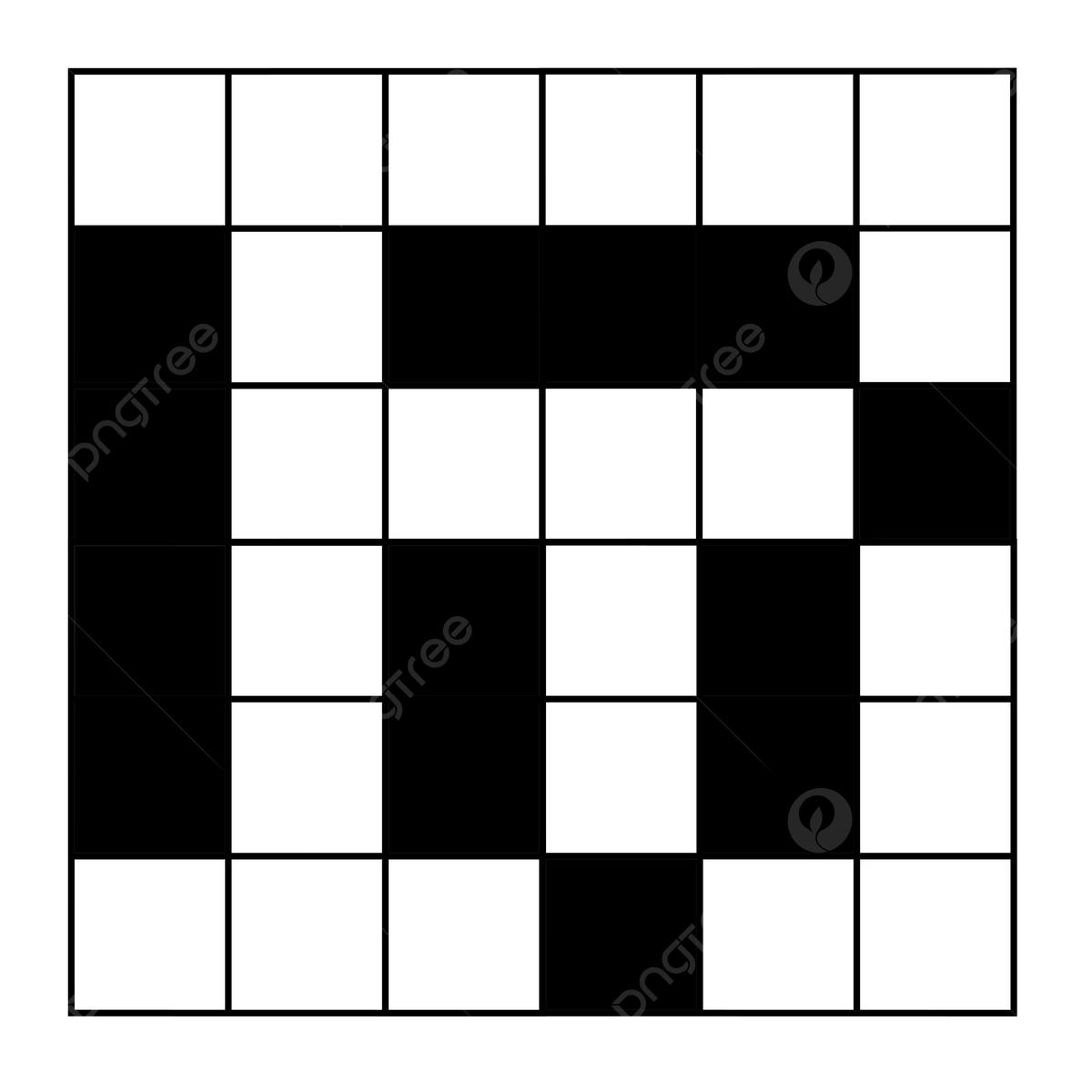 Blank Crossword Templates Free Printable