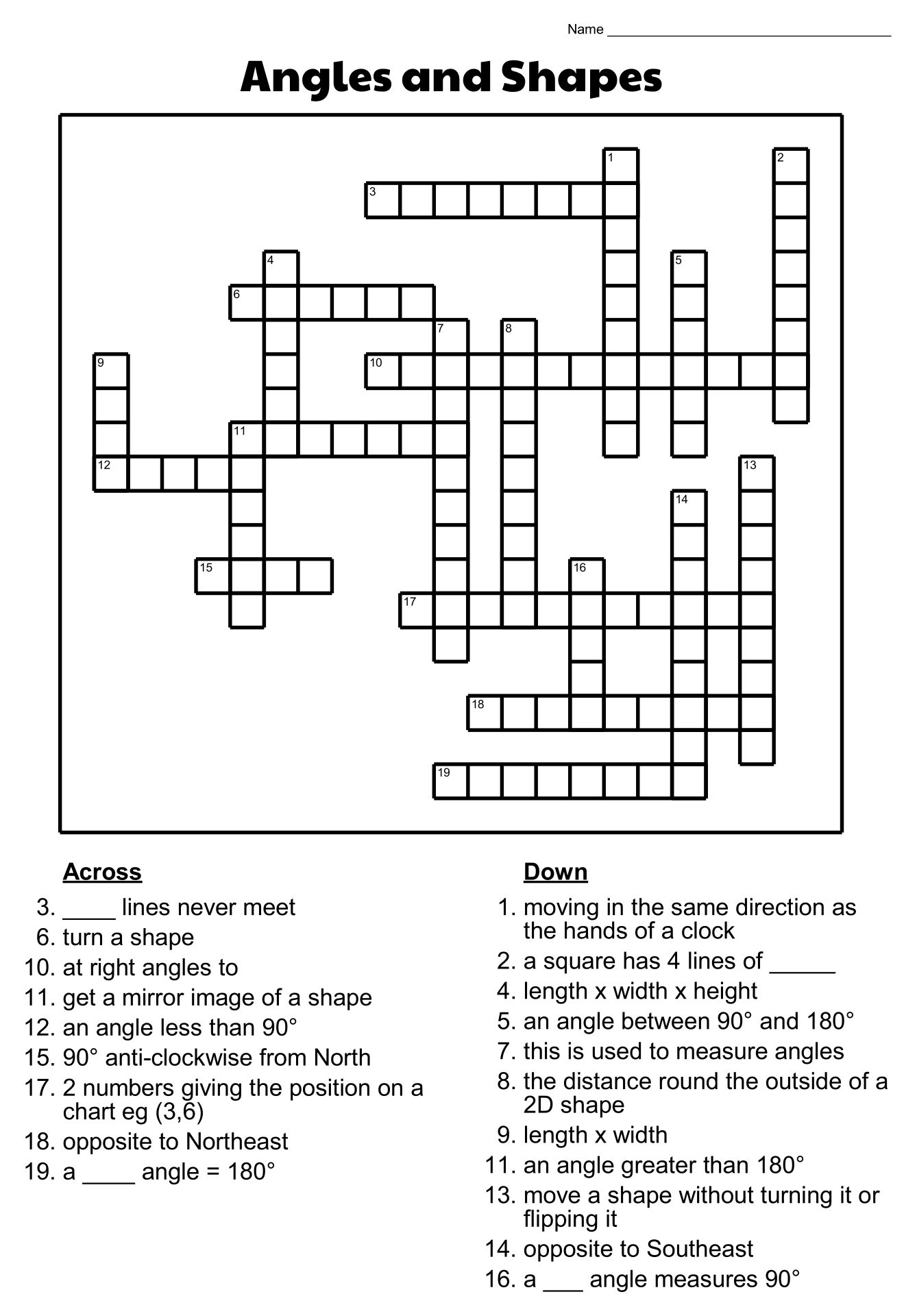 Blank Crossword Puzzle Template 10 Free PDF Printables Printablee Blank Crossword Puzzle Template 10 Free PDF Printables Printablee