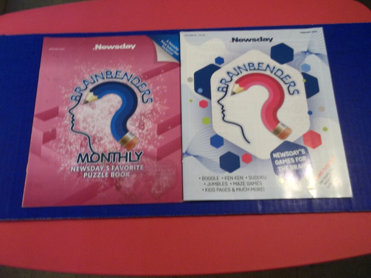 BRAINBENDERS NEWSDAY S FAVORITE PUZZLE BOOKLET NEWSDAY 1 24 2 24 EBay BRAINBENDERS NEWSDAY S FAVORITE PUZZLE BOOKLET NEWSDAY 1 24 2 24 EBay