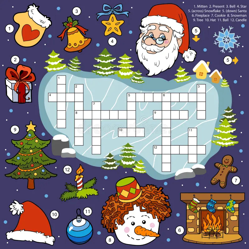 Free Printable Christmas Crossword Games