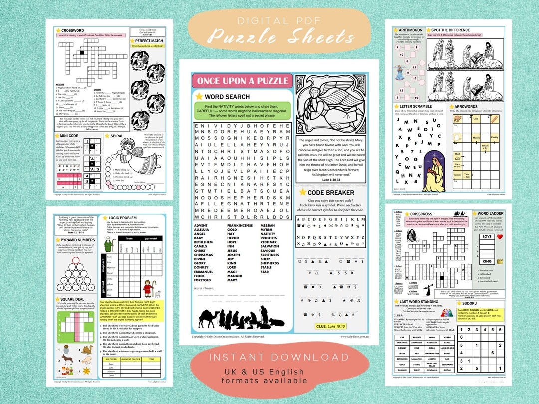 CHRISTMAS Nativity Puzzles PDF Crossword Puzzles Activity Sheet Puzzle Sheet Puzzle Printable Christmas Puzzles Christian Nativity Etsy CHRISTMAS Nativity Puzzles PDF Crossword Puzzles Activity Sheet Puzzle Sheet Puzzle Printable Christmas Puzzles Christian Nativity Etsy