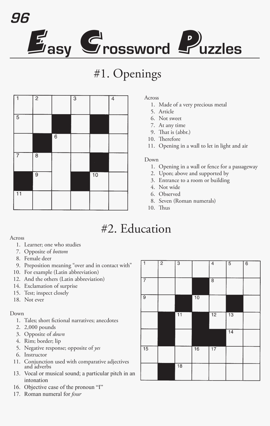 Free Printable Crossword Templates Free Printable Crossword Templates