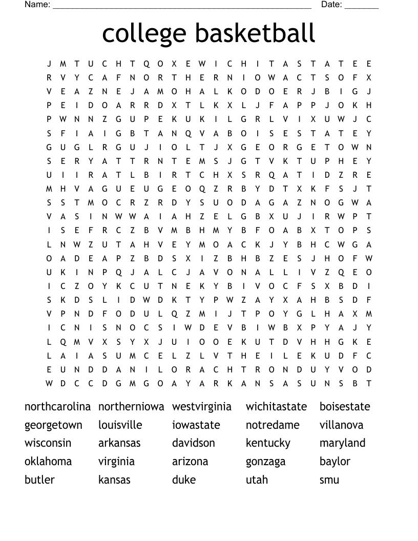 Easy Colleage Sports Crossword Puzzles Printable Free Easy Colleage Sports Crossword Puzzles Printable Free