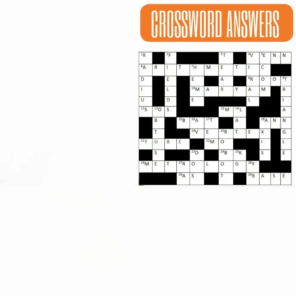 7 Printable Crossword Puzzle Free