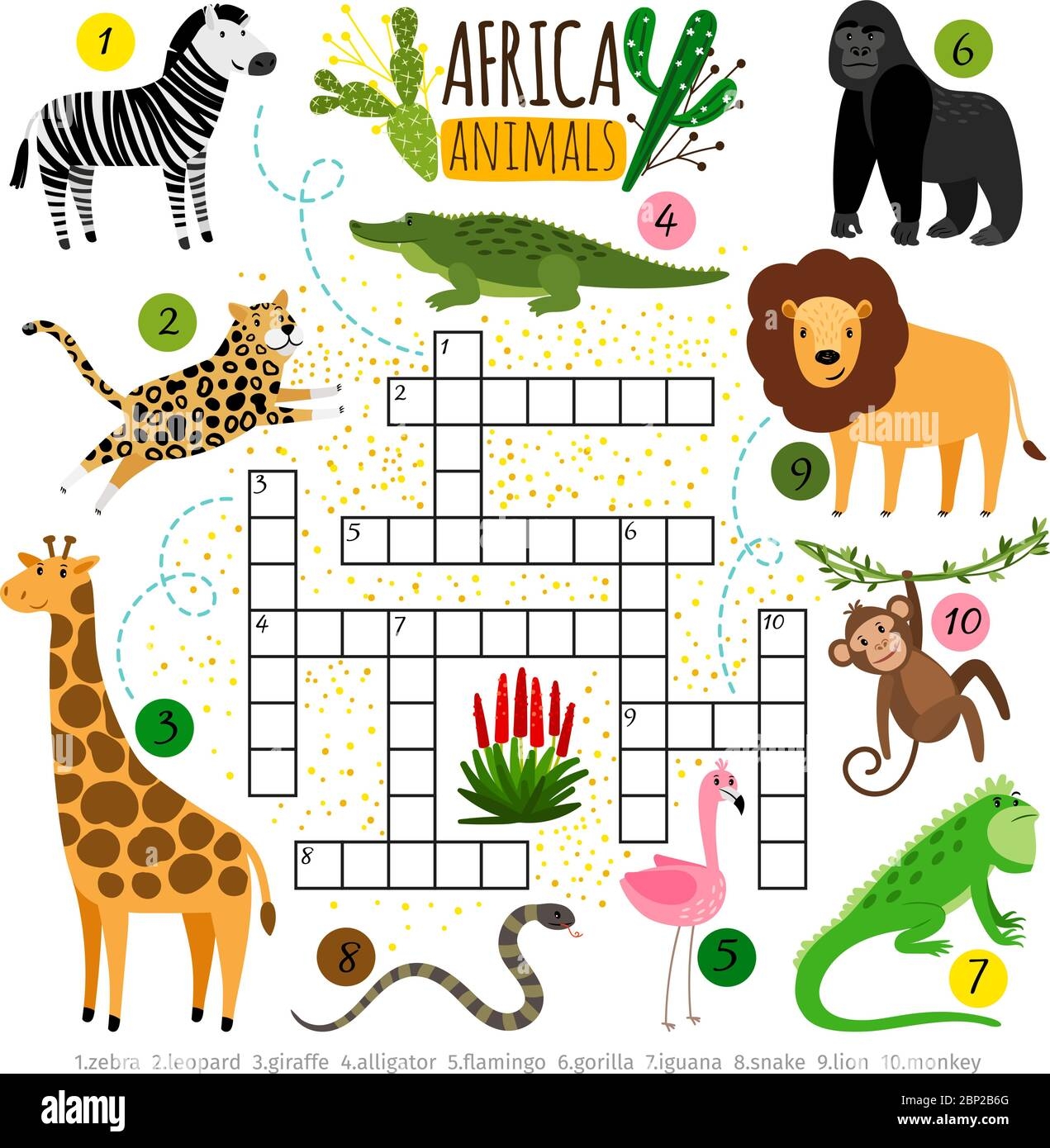 Free Printable Zoo Crossword Puzzles Free Printable Zoo Crossword Puzzles