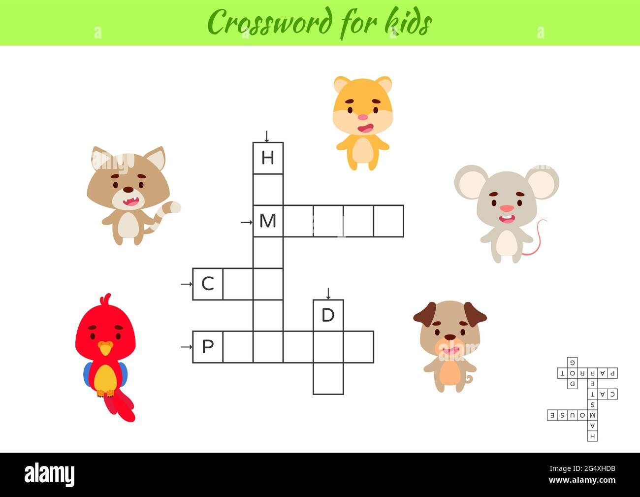 Crossword Puzzle Online Kids Printable