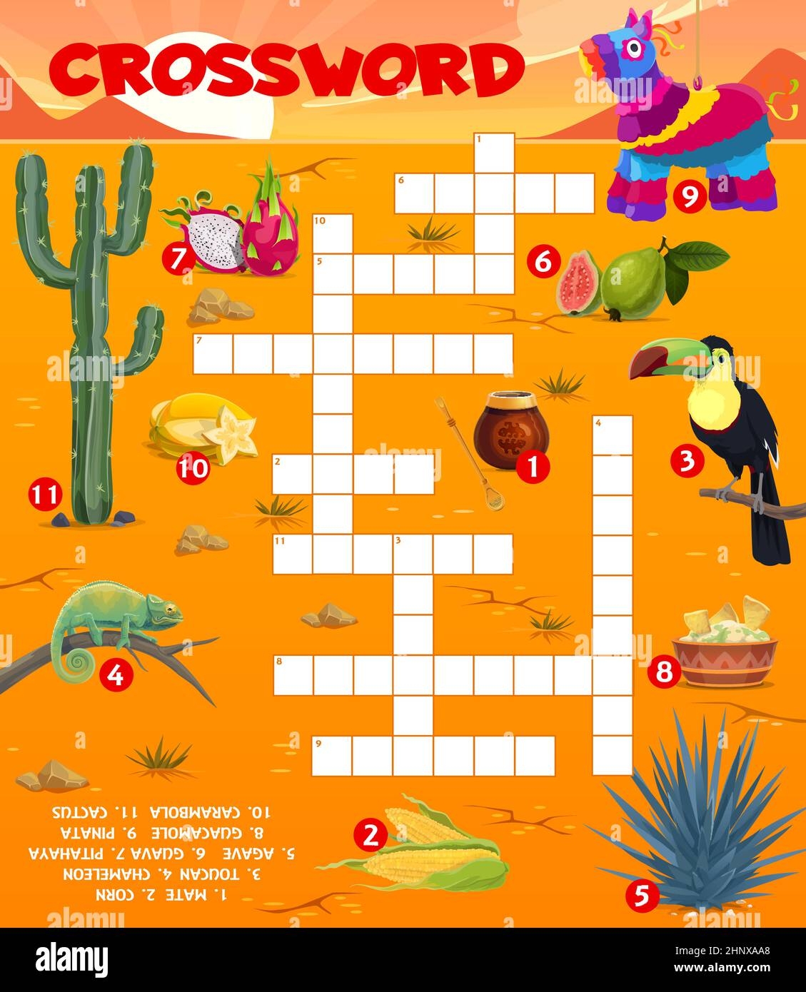 Quiz Sheet with Crossword Template Printable Quiz Sheet with Crossword Template Printable