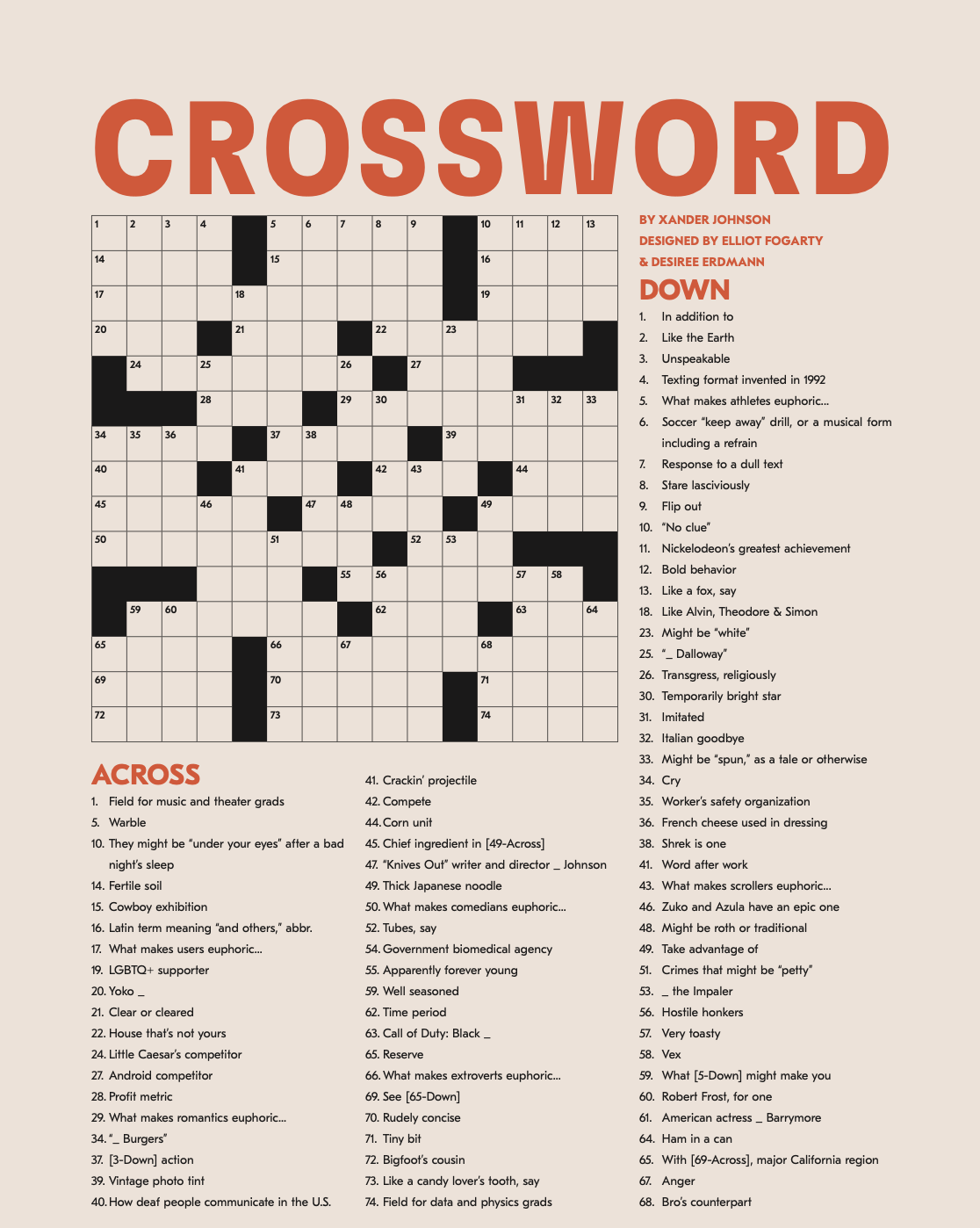 Printable People Magazine Crossword Puzzles Printable People Magazine Crossword Puzzles