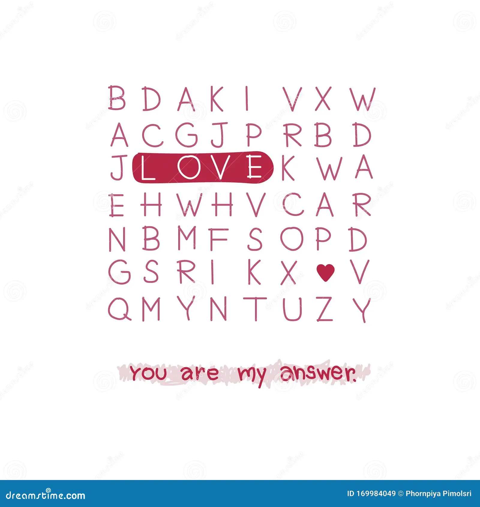 Crossword Love Greeting Card For Valentines Day Stock Vector Illustration Of Text Minimal 169984049 Crossword Love Greeting Card For Valentines Day Stock Vector Illustration Of Text Minimal 169984049