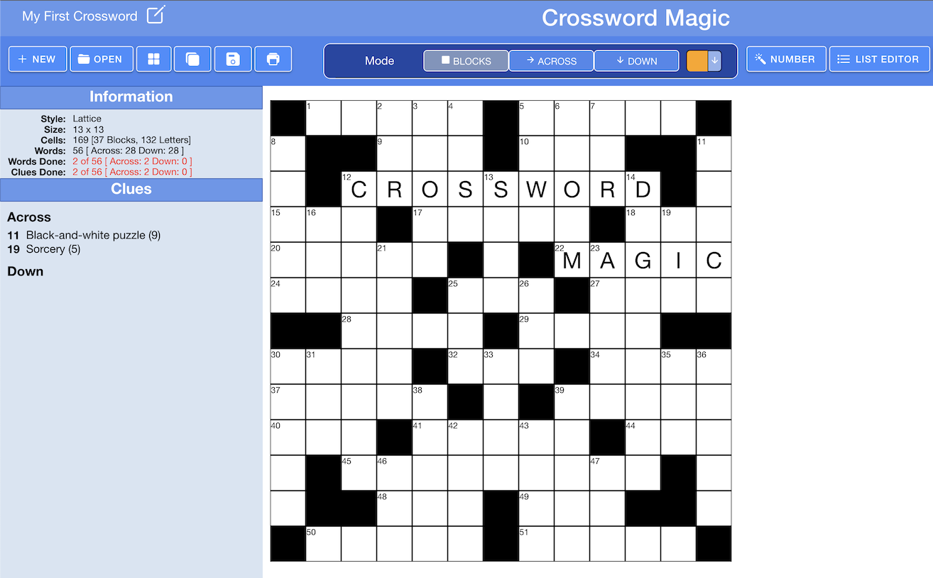 Crossword Magic Crossword Magic