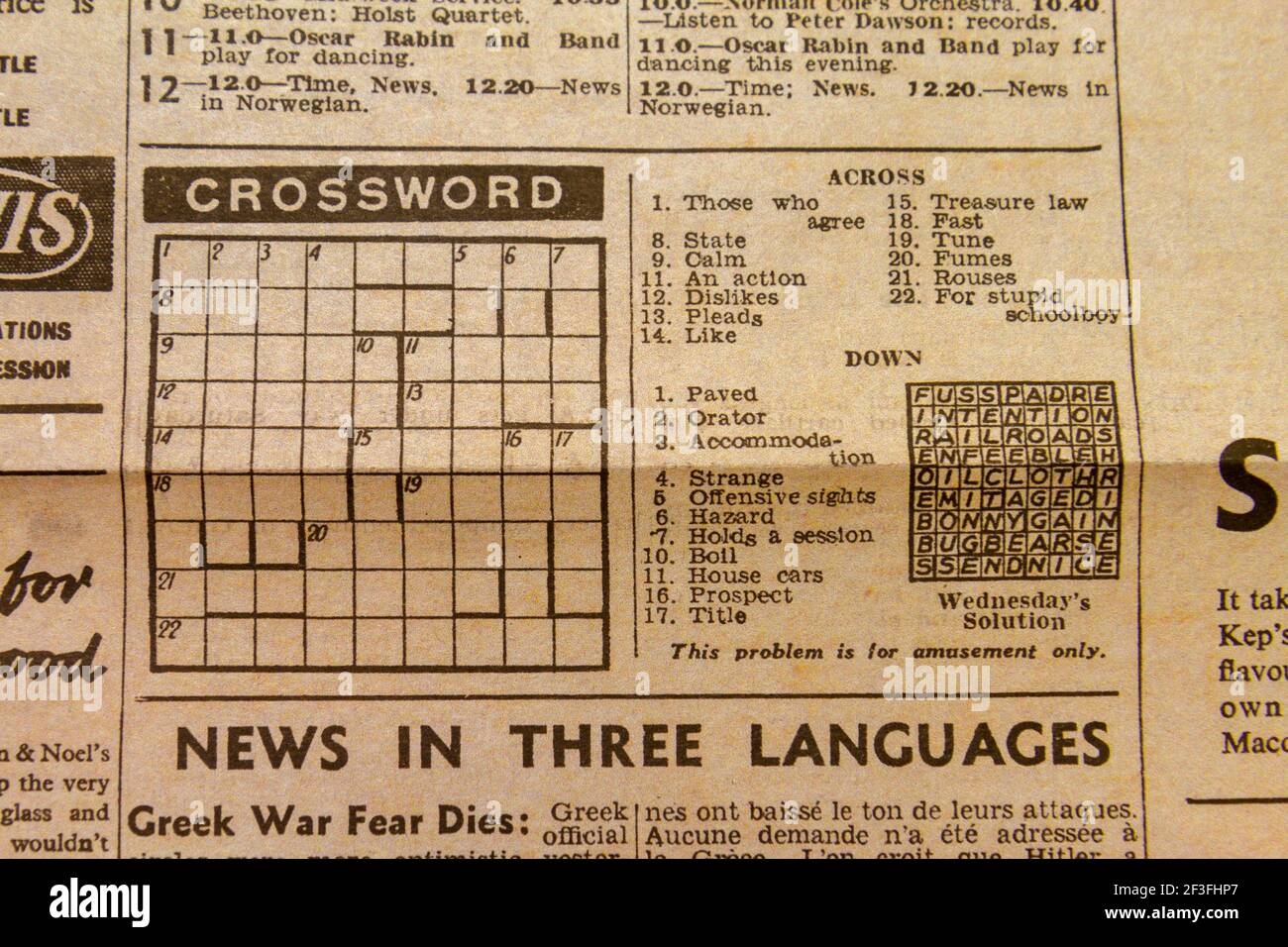 Daily Newspaper Eugene Sheffer Printable Crossword Puzzles Daily Newspaper Eugene Sheffer Printable Crossword Puzzles