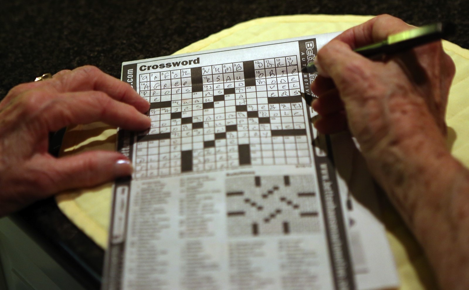 Crossword Puzzle Offers Peace In A Noisy World South Southwest Crossword Puzzle Offers Peace In A Noisy World South Southwest