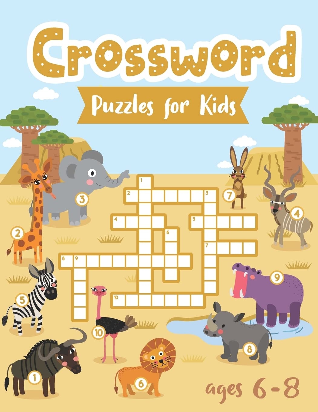 Crossword Puzzle Animals Printable Crossword Puzzle Animals Printable
