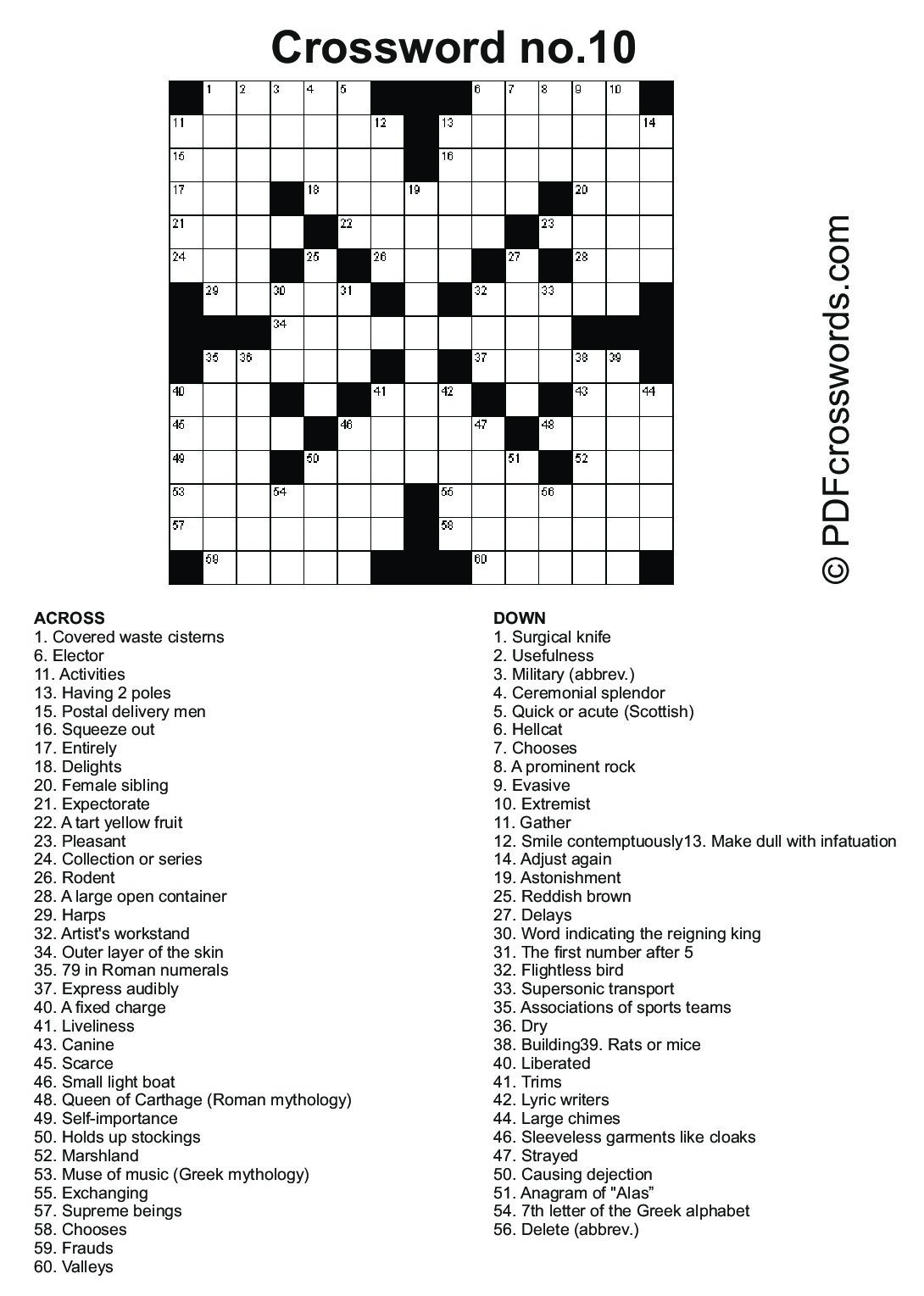 Printable Sheffer Crossword Puzzle 52625 PDF Printable Sheffer Crossword Puzzle 52625 PDF