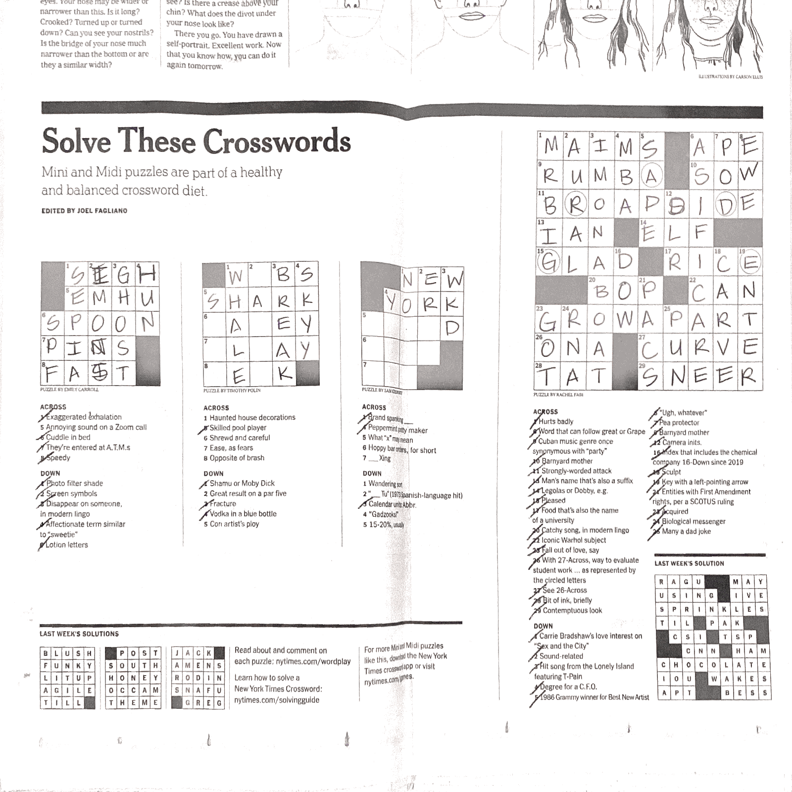 Damn You Will Shortz BELLAMLUCIO