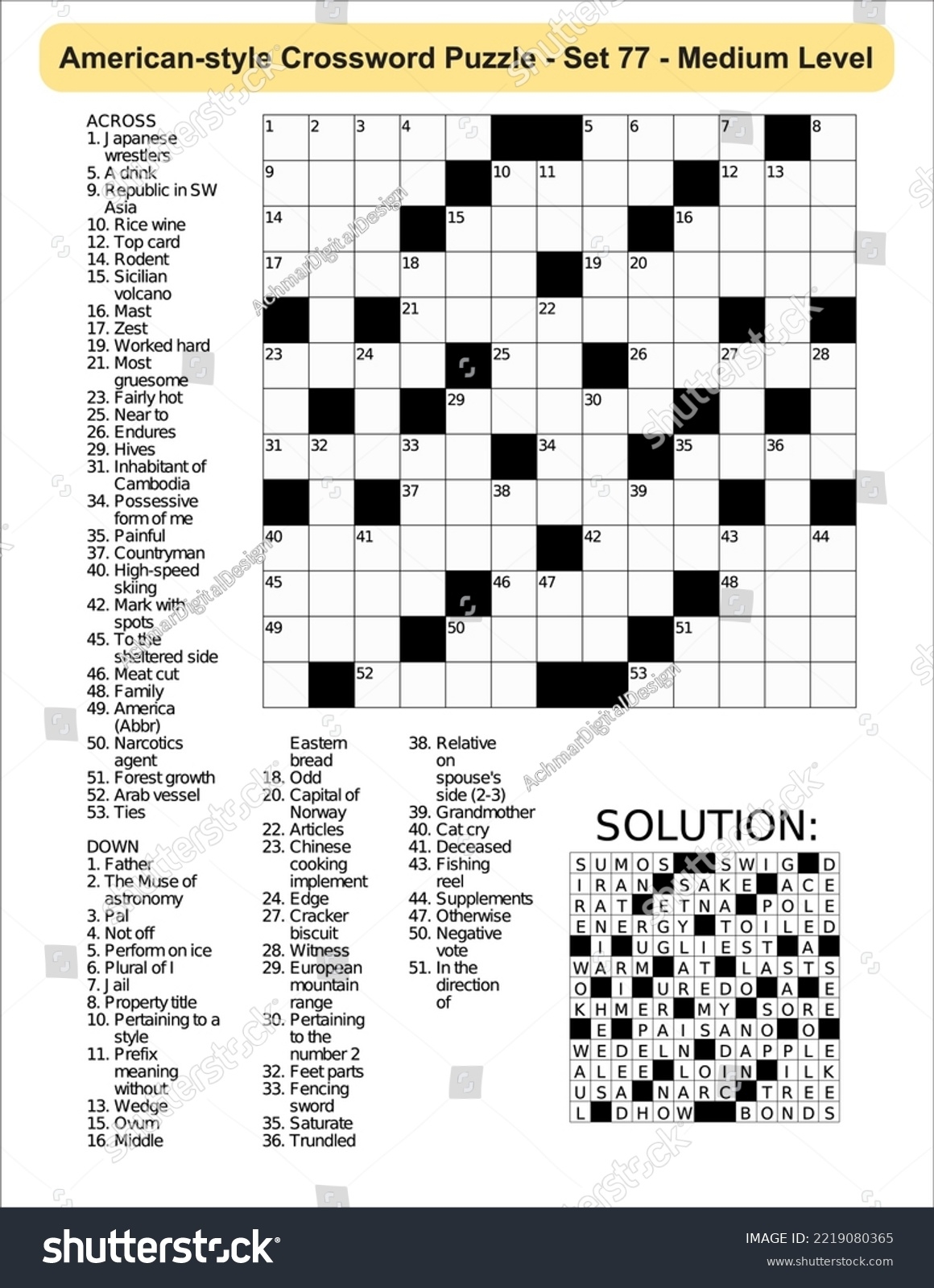 Deluxe Large Print Sales Puzzle Deluxe Large Print Sales Puzzle