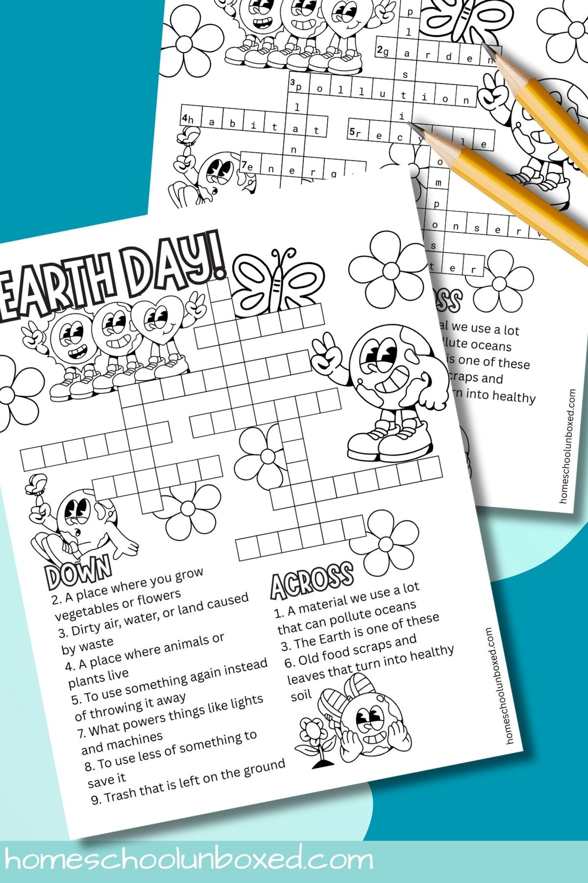 Earth Day Crossword Puzzles Free Printable Worksheets For Kids Earth Day Crossword Puzzles Free Printable Worksheets For Kids