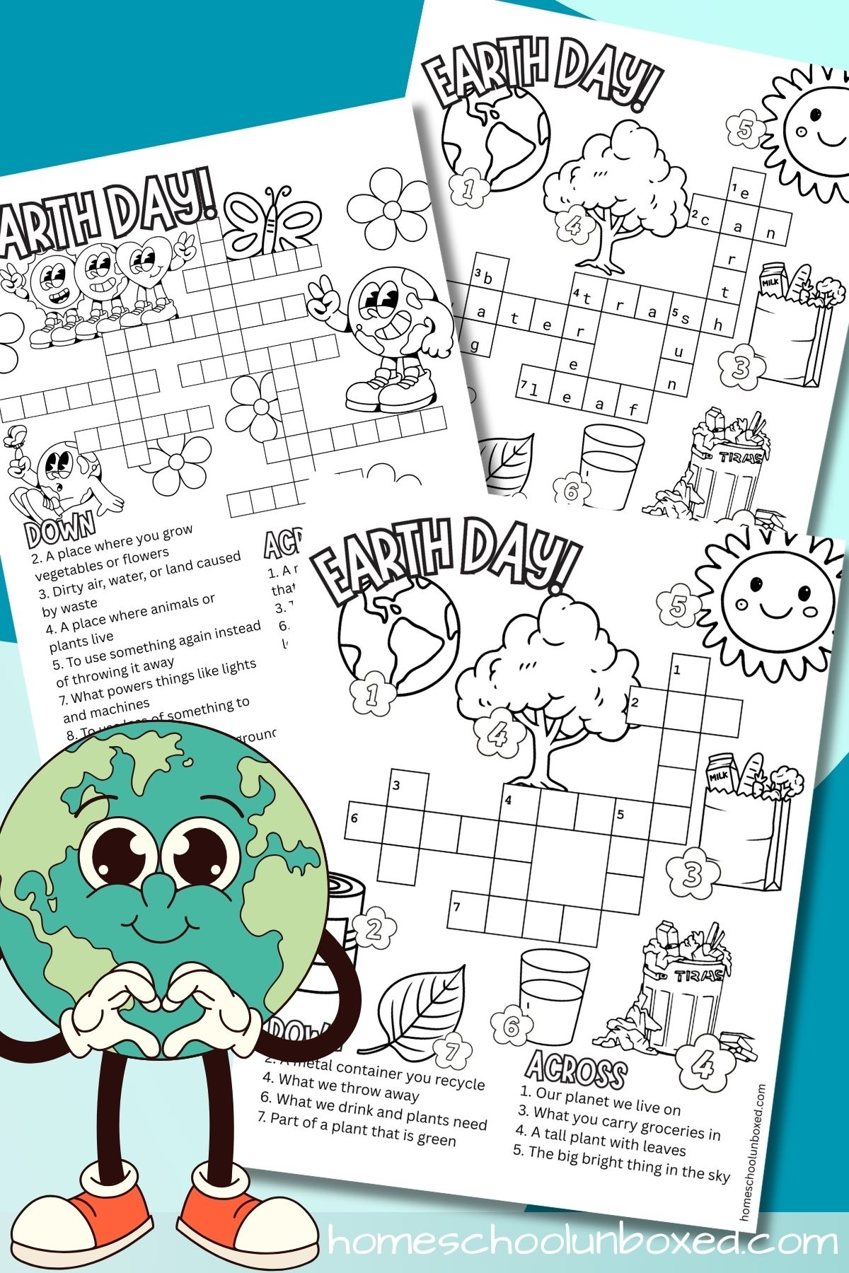 Earth Day Crossword Puzzles Free Printable Worksheets For Kids Earth Day Crossword Puzzles Free Printable Worksheets For Kids