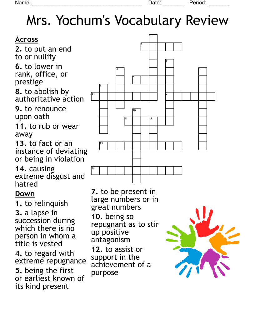 ESL Crossword WordMint ESL Crossword WordMint