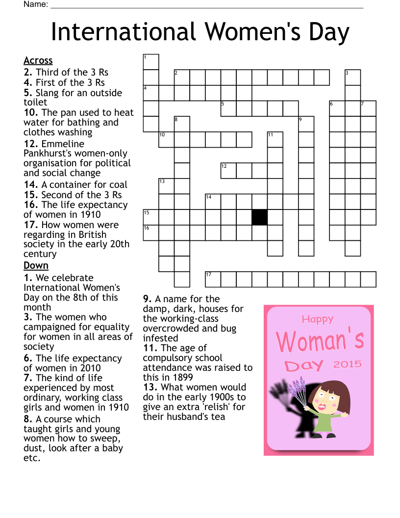February Crossword Puzzle WordMint
