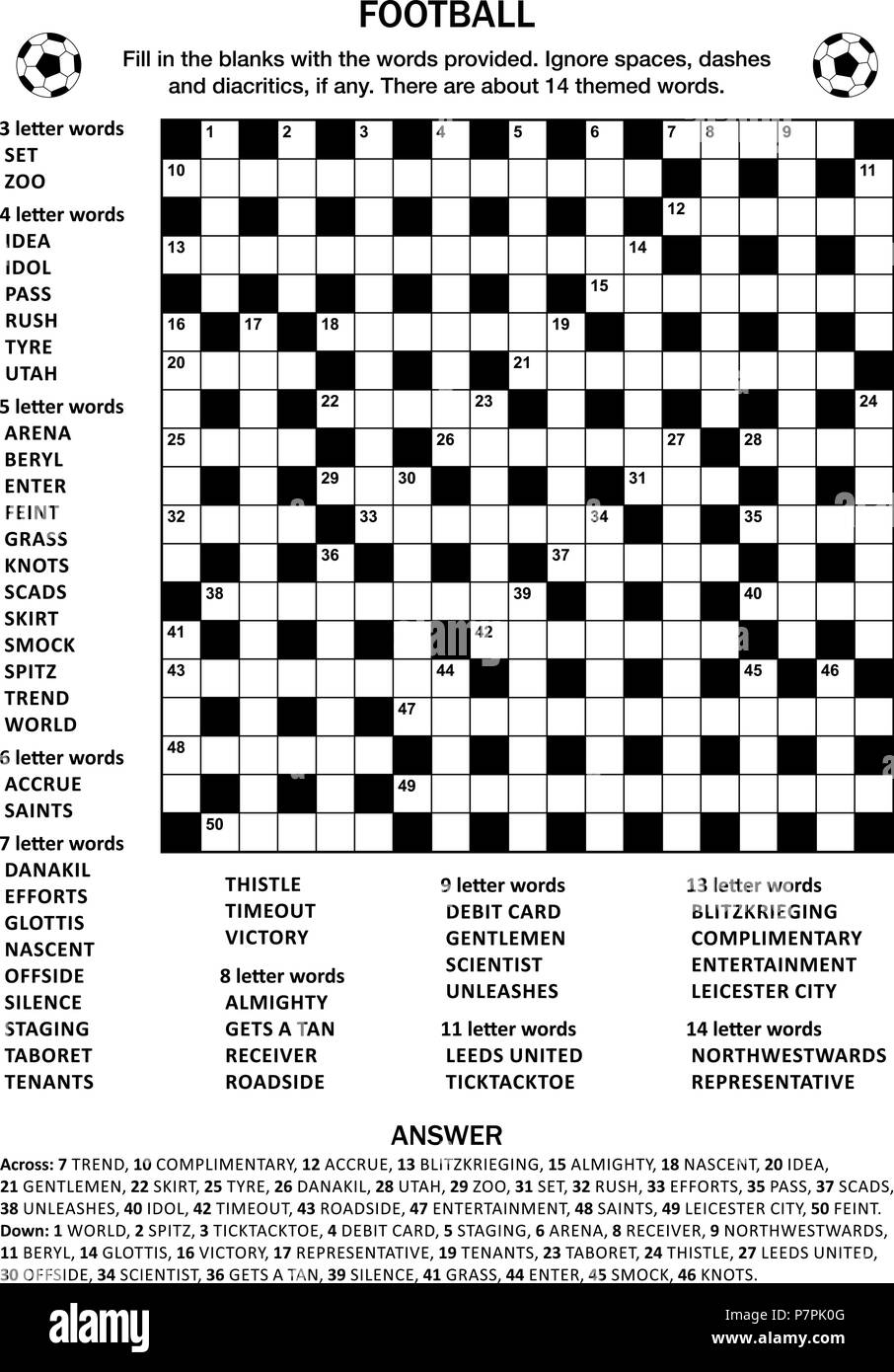 Football soccer Themed 19x19 Criss cross kriss kross Fill In The Blanks Crossword Puzzle Or Word Game English Language Stock Vector Image Art Alamy Football soccer Themed 19x19 Criss cross kriss kross Fill In The Blanks Crossword Puzzle Or Word Game English Language Stock Vector Image Art Alamy