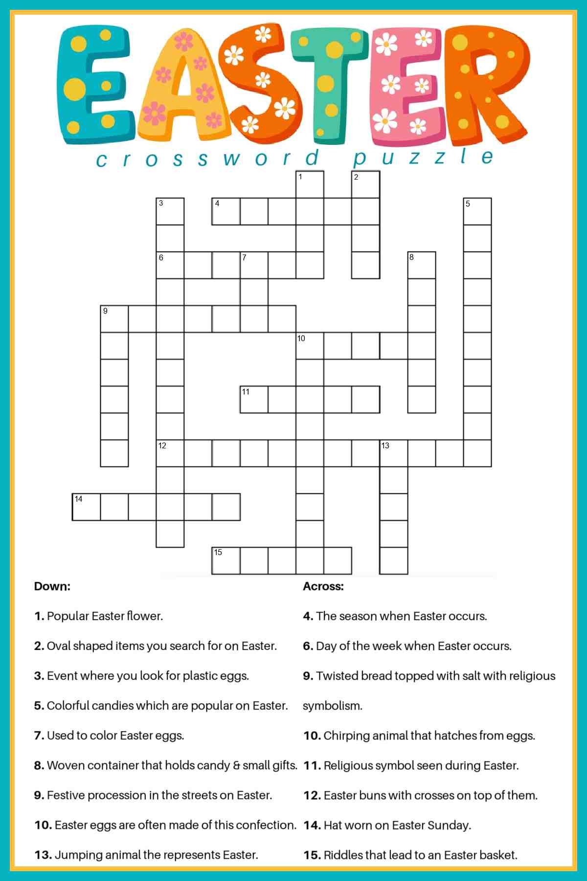 December Crossword Puzzle Printable December Crossword Puzzle Printable