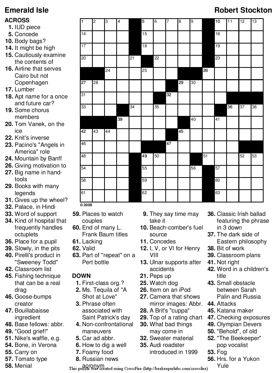 Free Printable Crosswords About the North Pole Free Printable Crosswords About the North Pole