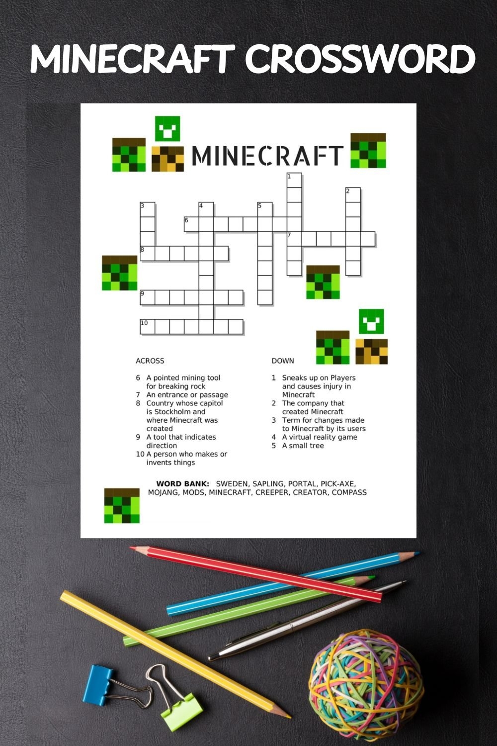 Free Printable Children Crossword Puzzles Free Printable Children Crossword Puzzles