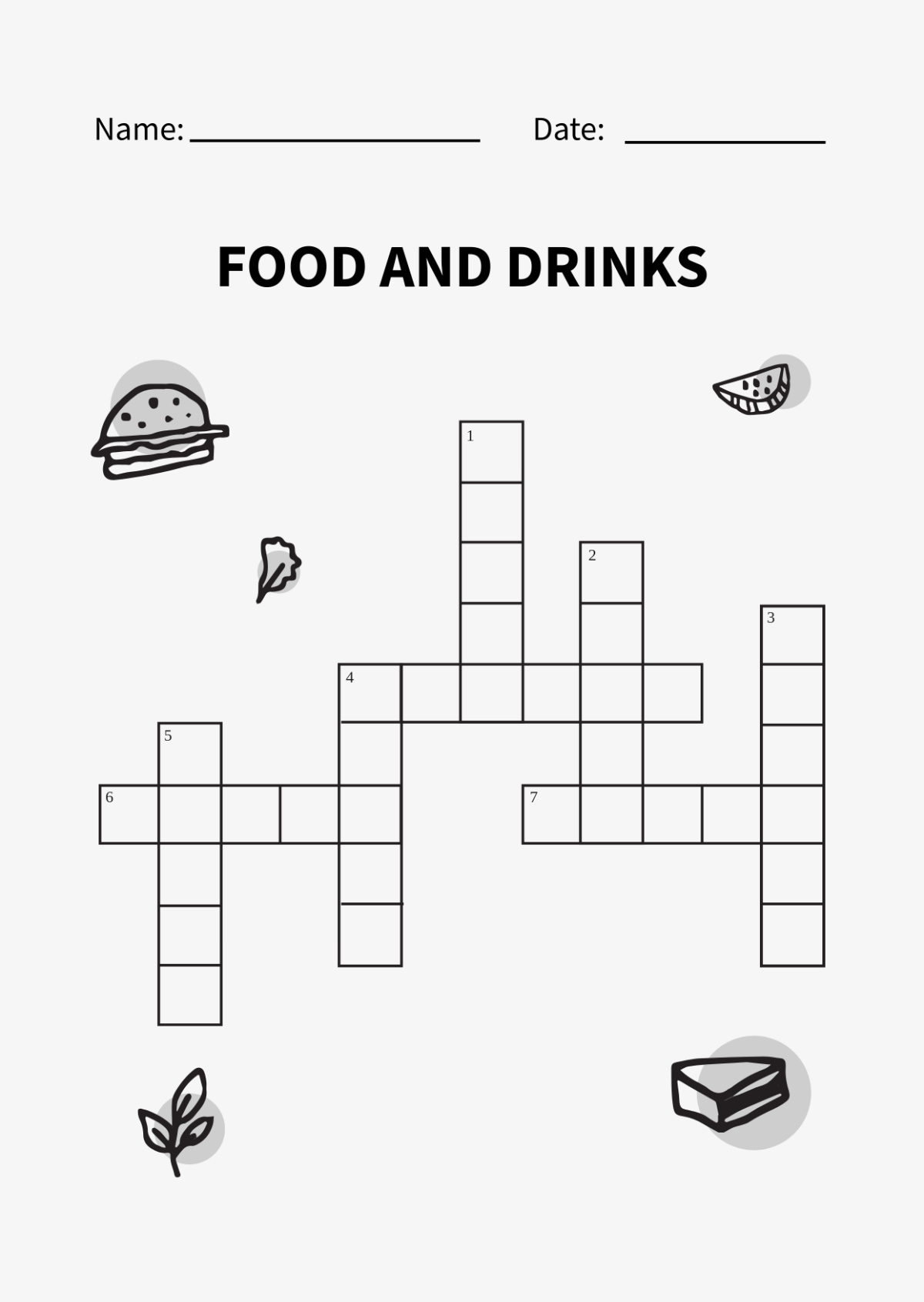 Free Printable Mini Crossword Puzzle Template To Edit Online Free Printable Mini Crossword Puzzle Template To Edit Online