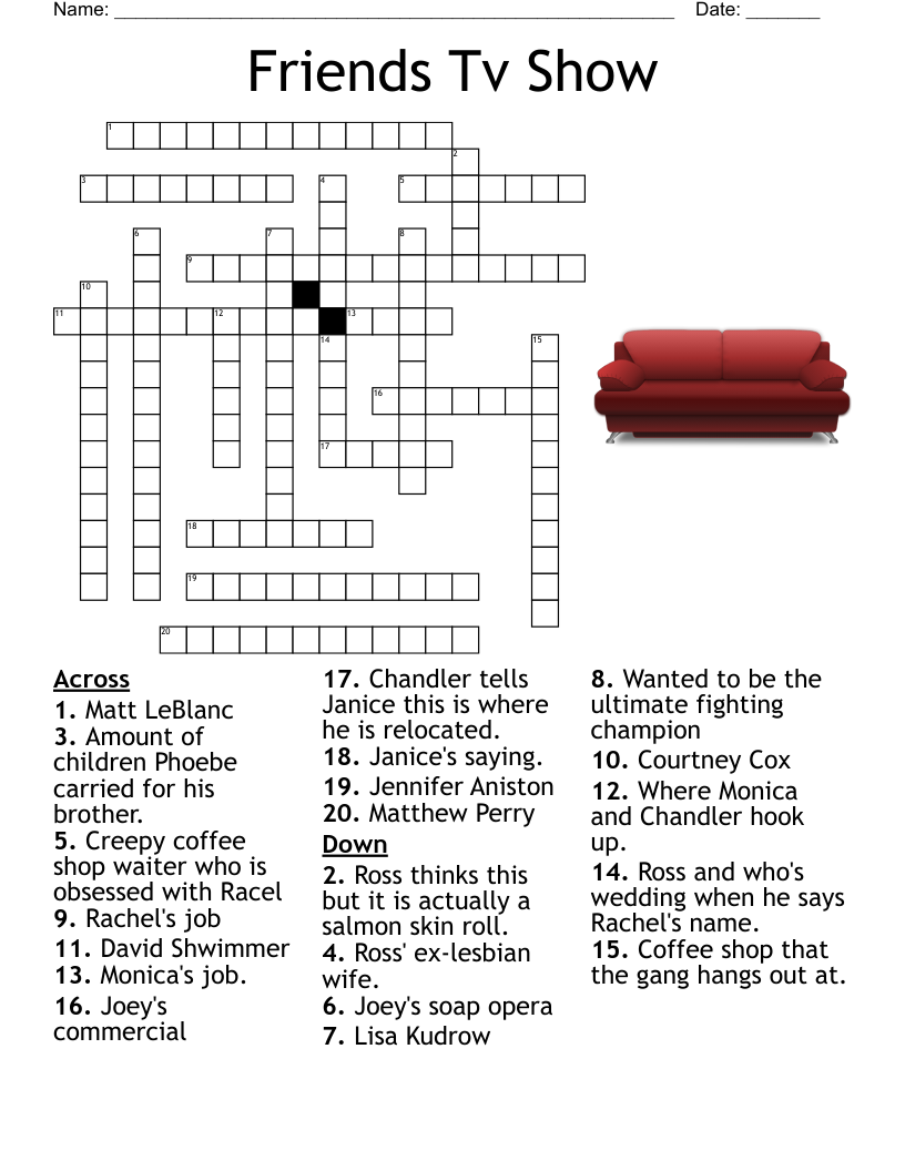TV Guide Crossword Puzzles Free Printable
