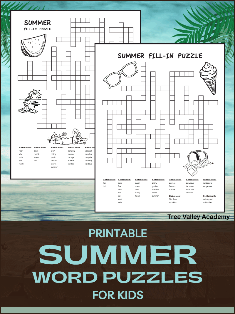 Printable Elderly Crossword Puzzles Summertime Fun Printable Elderly Crossword Puzzles Summertime Fun