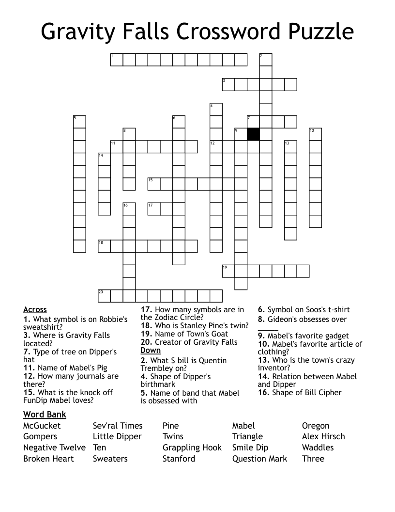 Birnholtz Crossword Printable Birnholtz Crossword Printable