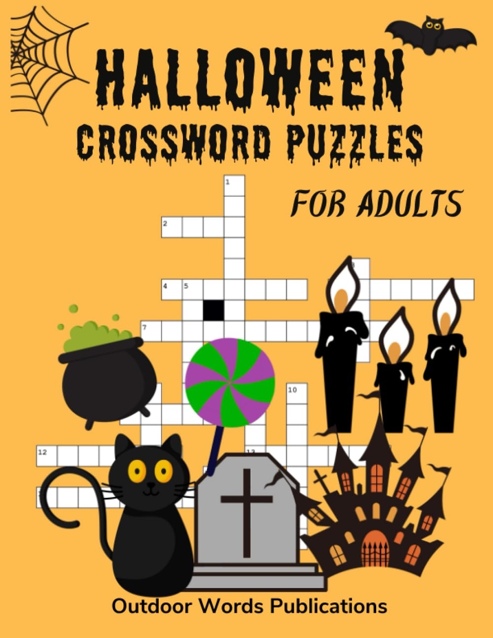 Halloween Printable Crossword Puzzles for Adults