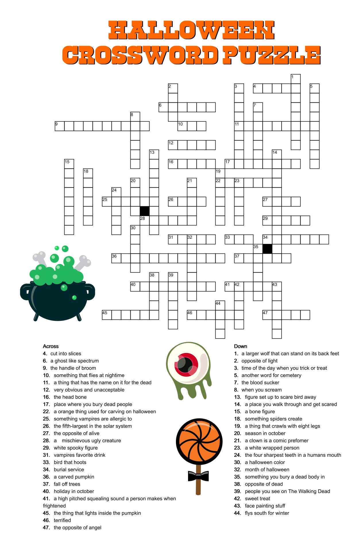 Halloween Puzzles 15 Free PDF Printables Printablee Halloween Puzzles 15 Free PDF Printables Printablee