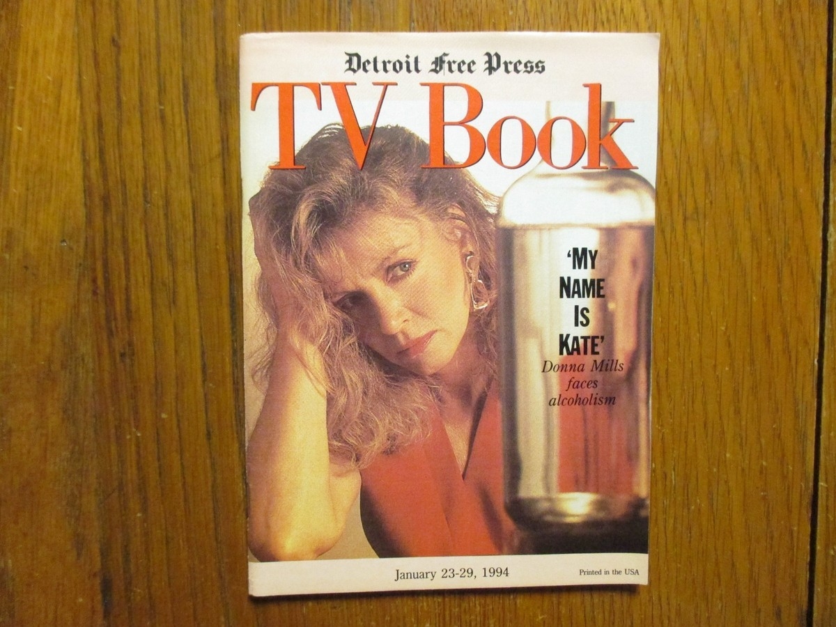 Jan 23 1994 Detroit Free Press TV Book Magazine DONNA MILLS MY NAME IS KATE EBay Jan 23 1994 Detroit Free Press TV Book Magazine DONNA MILLS MY NAME IS KATE EBay