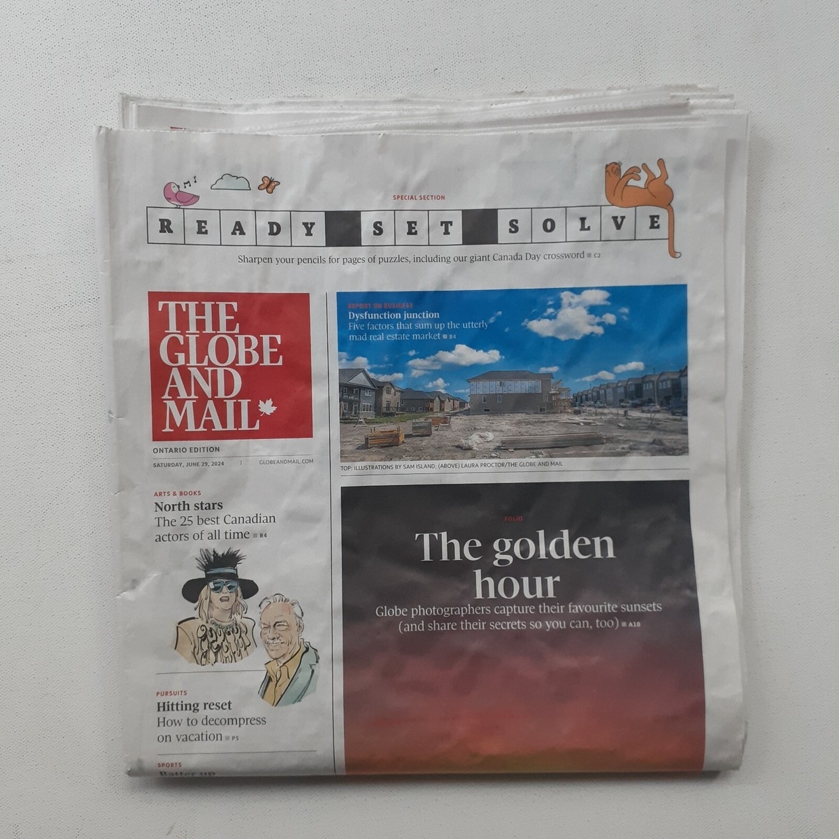 June 29 2024 Globe Mail Sunsets Housing Canadian Actors Baryshnikov Crossword EBay June 29 2024 Globe Mail Sunsets Housing Canadian Actors Baryshnikov Crossword EBay