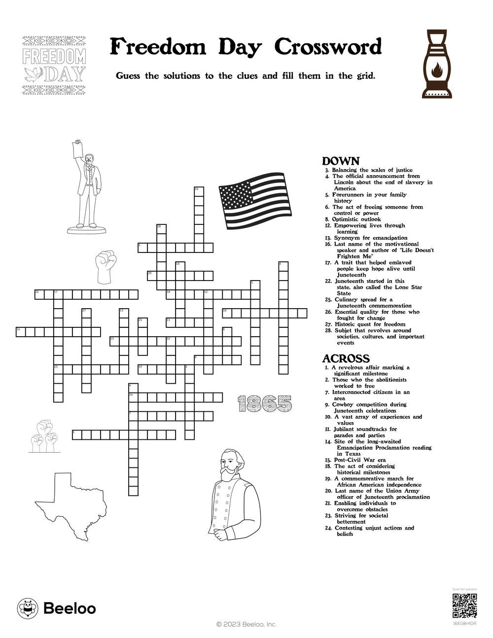 History Crossword Puzzles Printable History Crossword Puzzles Printable