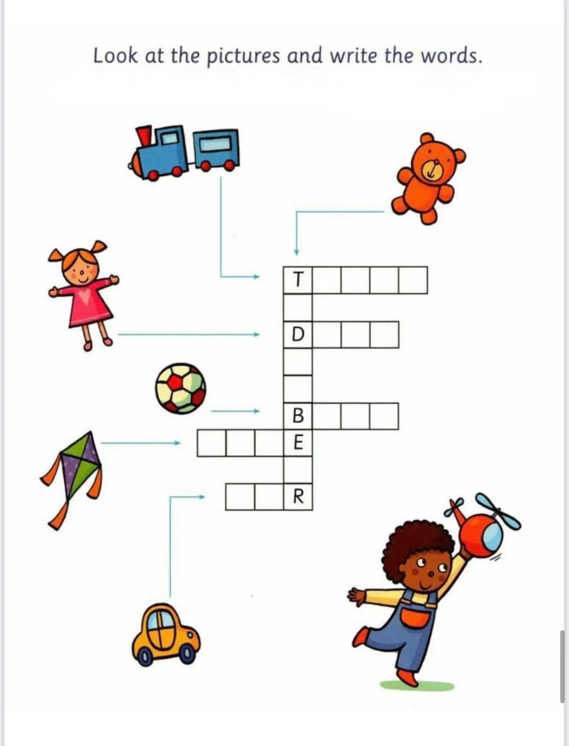 Printable Children's Crossword Puzzles