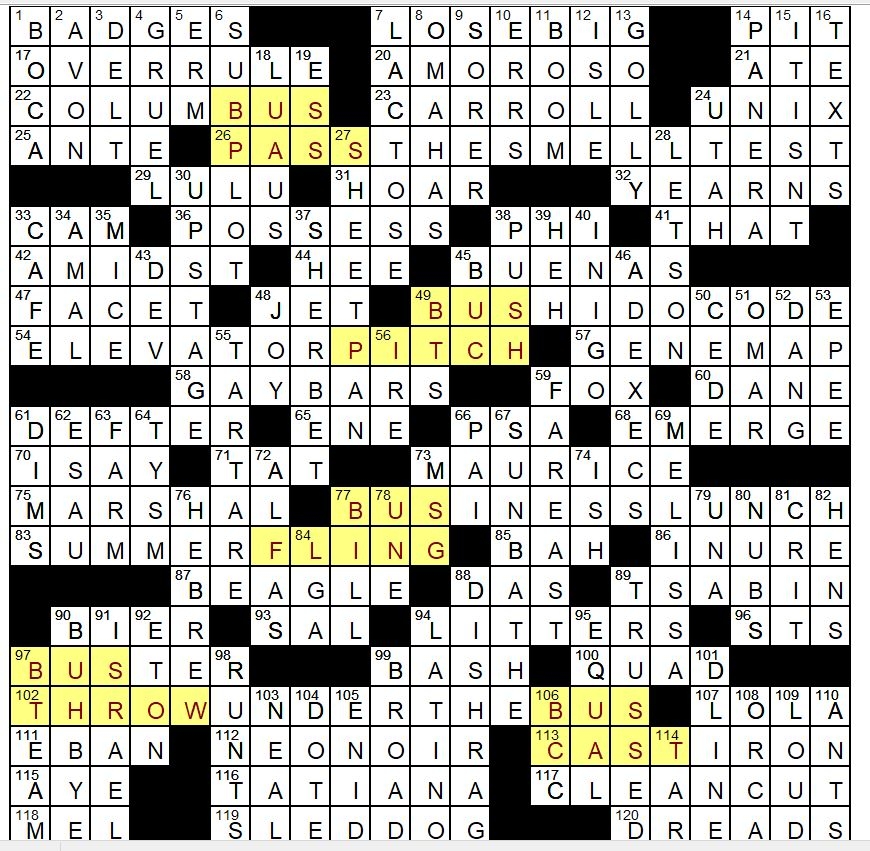 L A Times Crossword Corner Sunday August 18 2024 Rebecca Goldstein L A Times Crossword Corner Sunday August 18 2024 Rebecca Goldstein